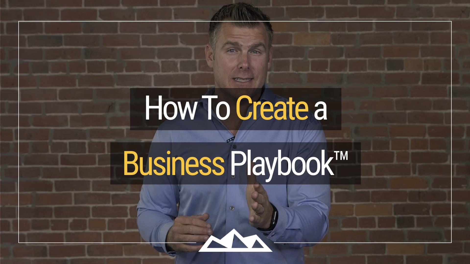How To Create a Business Playbook™ (aka SOP